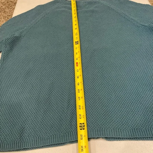 Coldwater Creek cardigan grandmacore button up oversized basic knit sweater - Picture 2 of 16